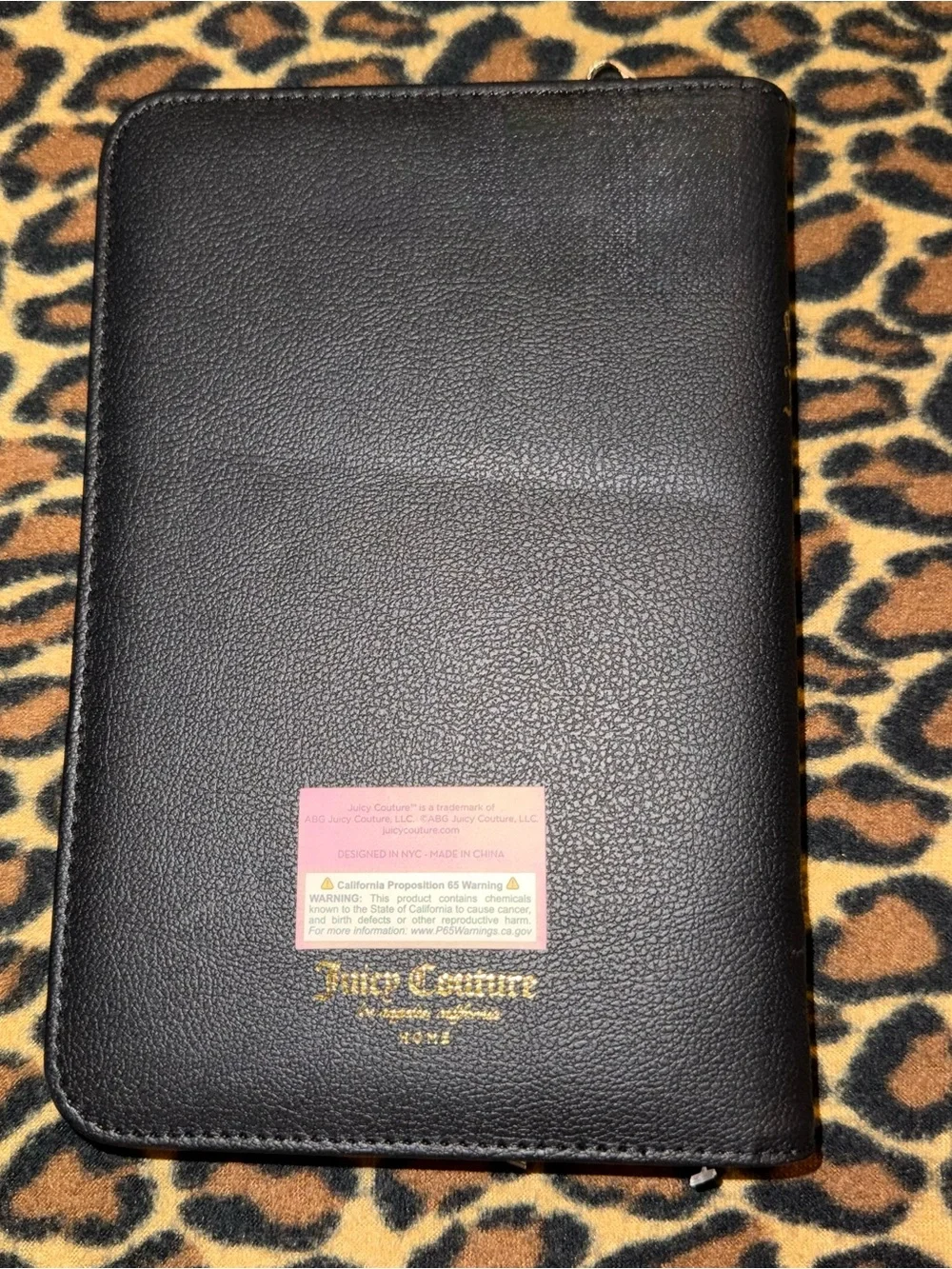 Brand New Juicy Couture Black & Gold 2026–2027 18 Month Planner with Crown Pen